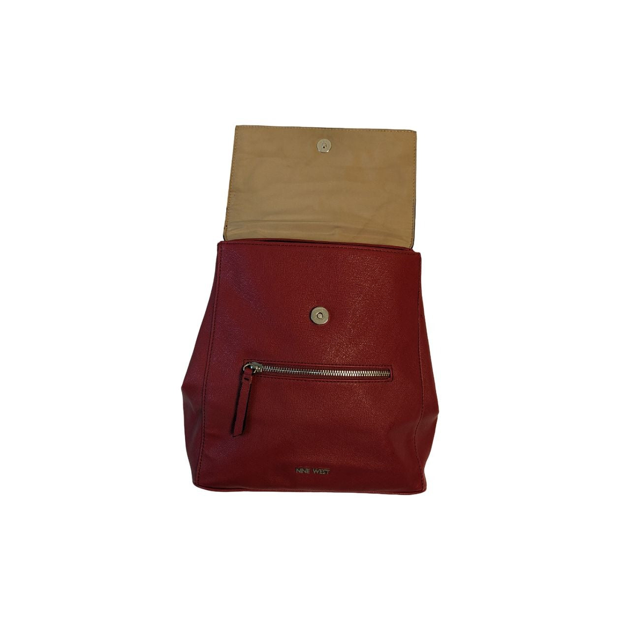 Nine West Cherry Red Backpack/Purse