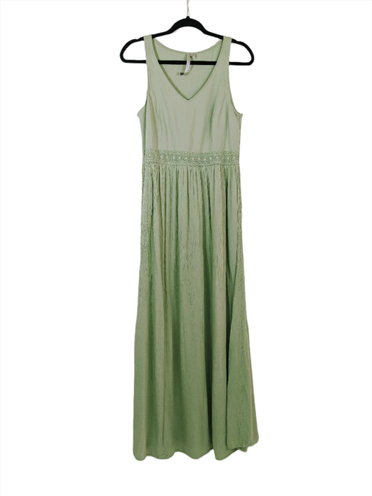 Lauren Conrad Sage Green Sleeveless Maxi Dress Size L