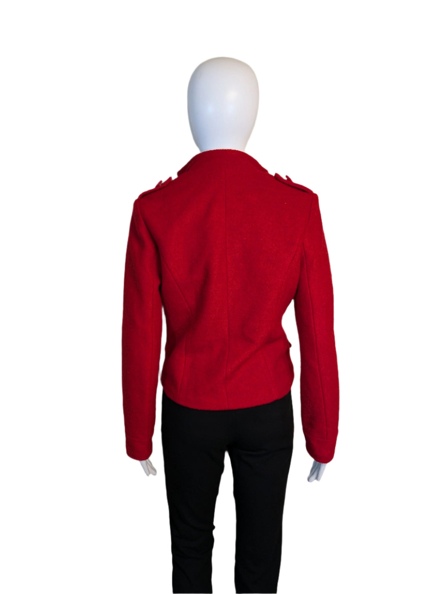 Unbranded Red Blazer Size L fits like a S/M