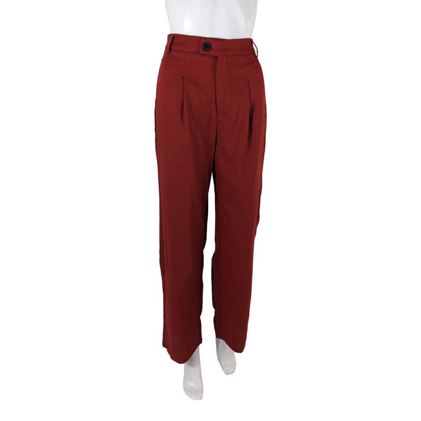 Cider Red Pleated Dress Pants Size Small