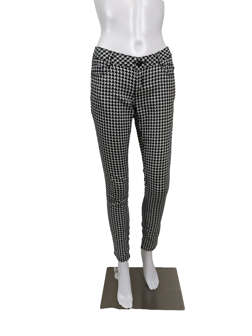 Downeast Skinny Houndstooth Pants Size 2