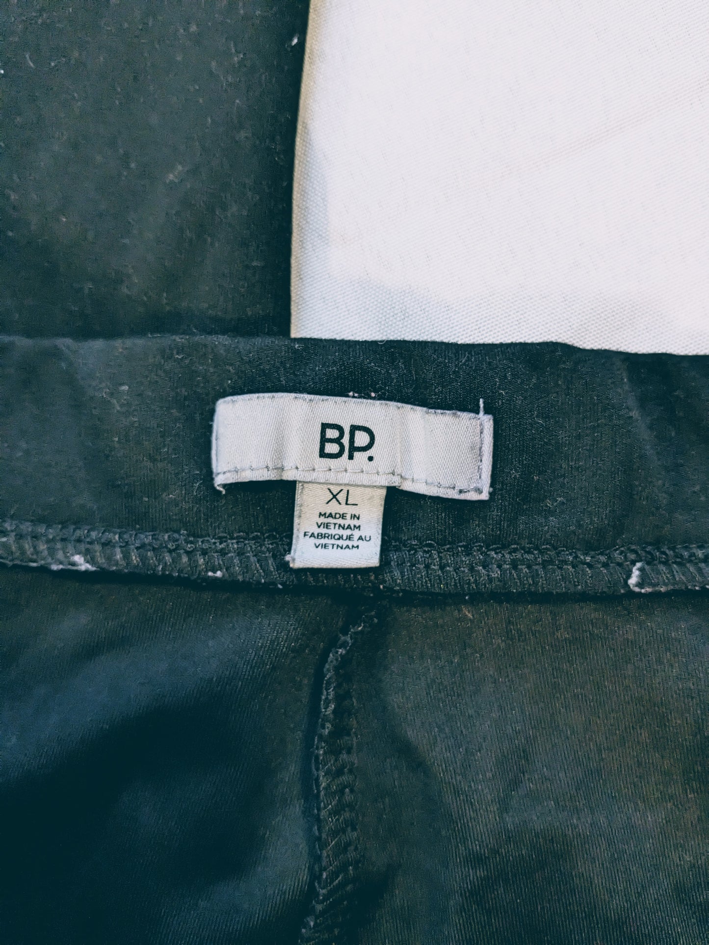 BP Black Pull On Stretch Pants Size XL