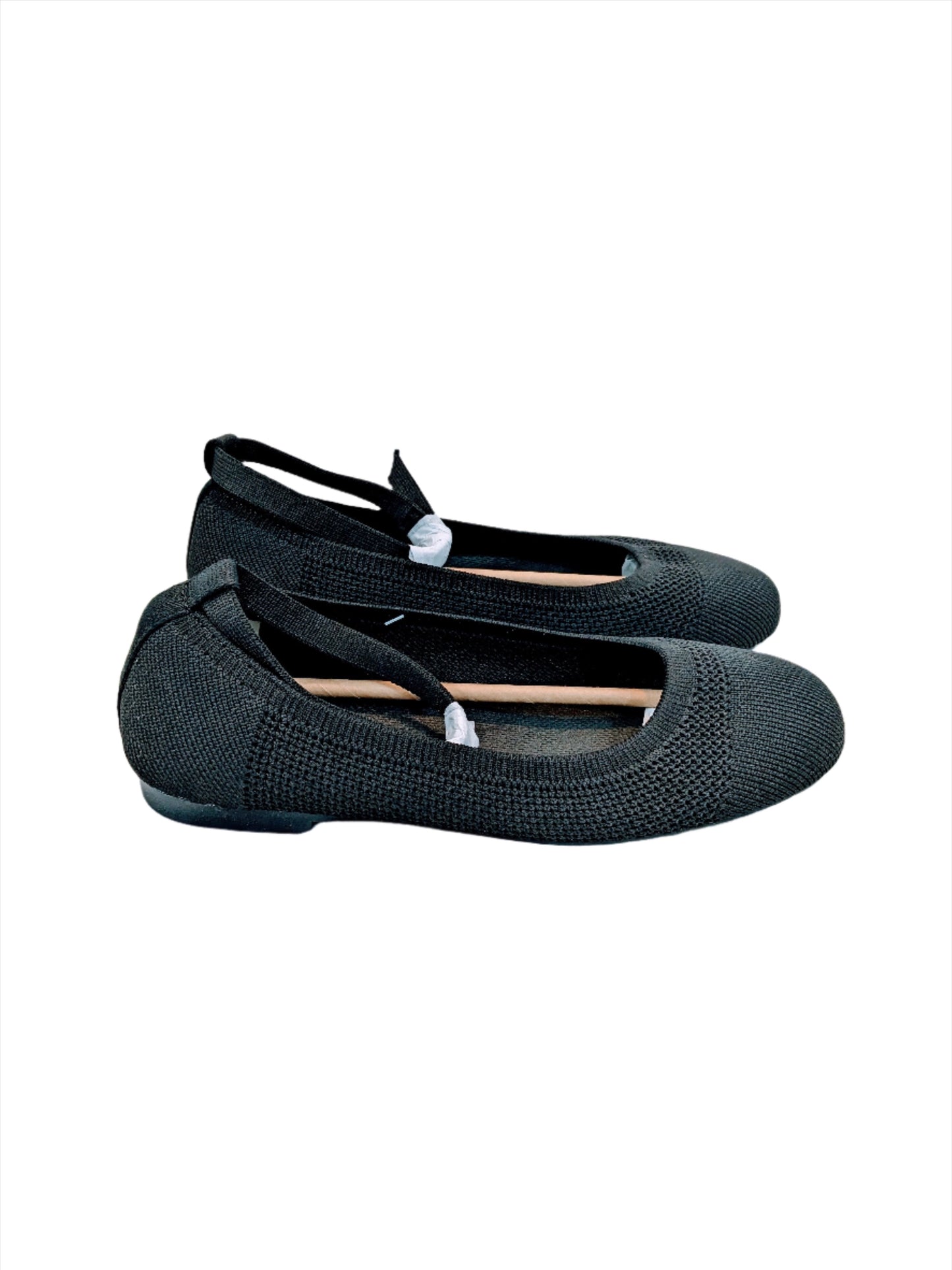 Burudani Black Flats Size 6.5