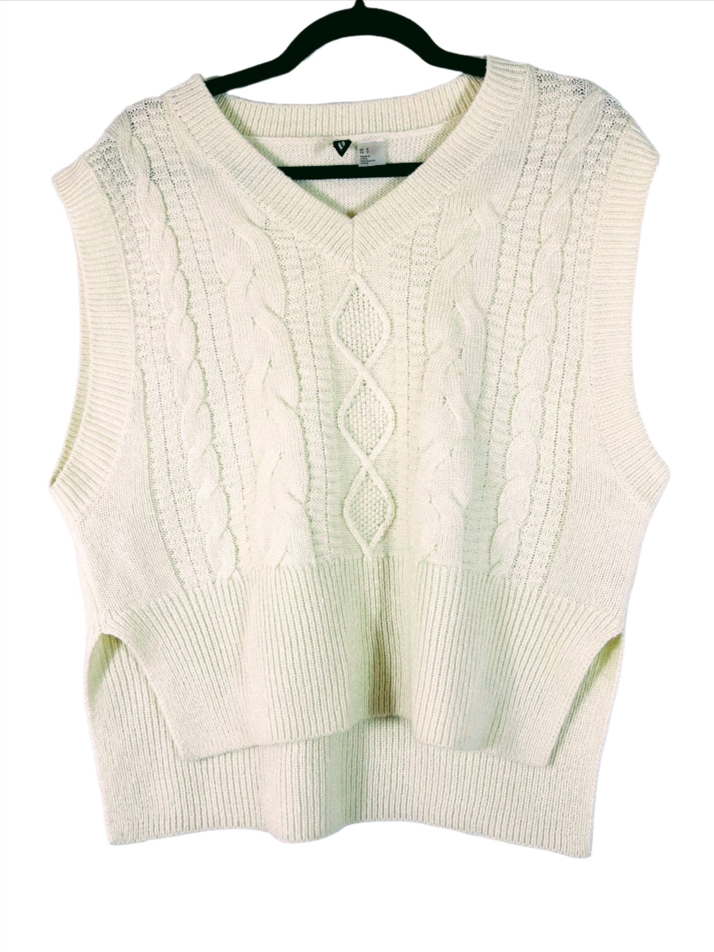 Divided Oversized Sweater Vest Size S