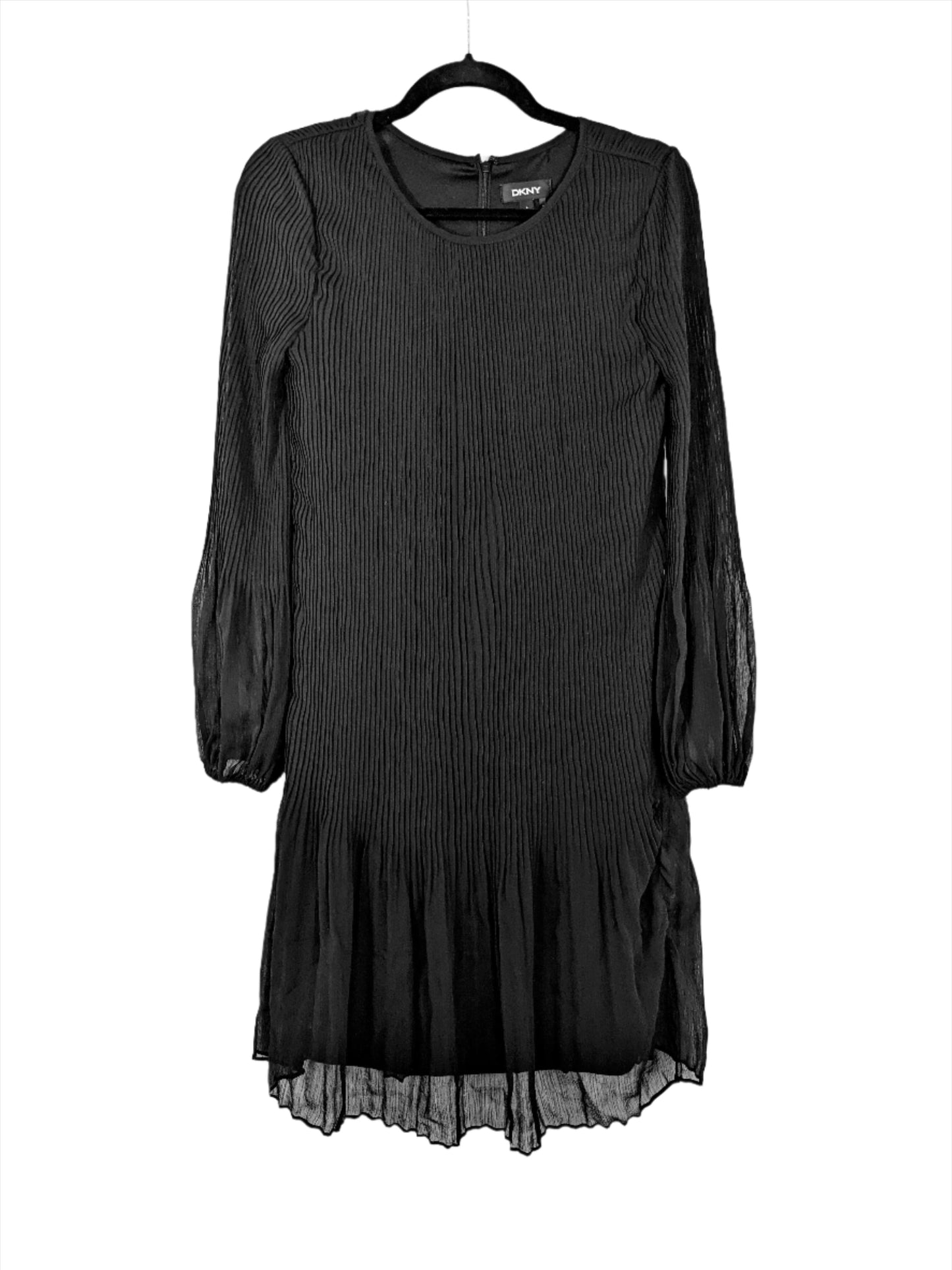 DKNY Long Sleeve Black Dress Size 2