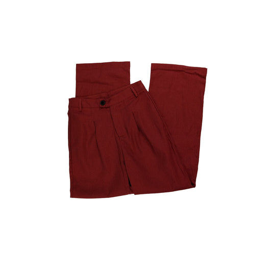 Cider Red Pleated Dress Pants Size Small