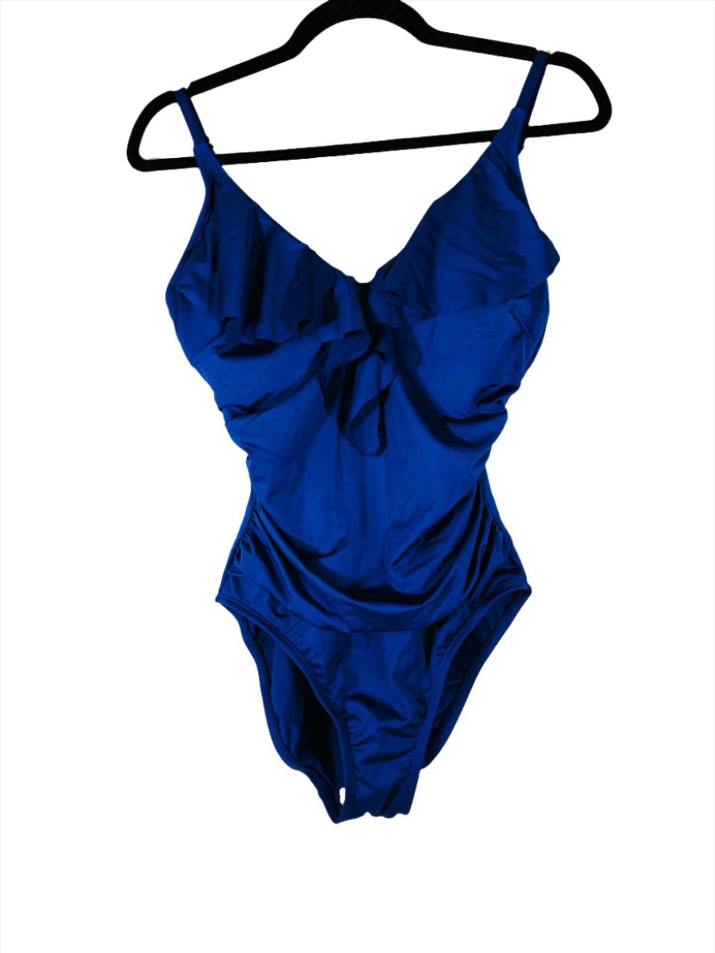 Liz Claiborne Royal Blue One Piece Swim Suit Size 8