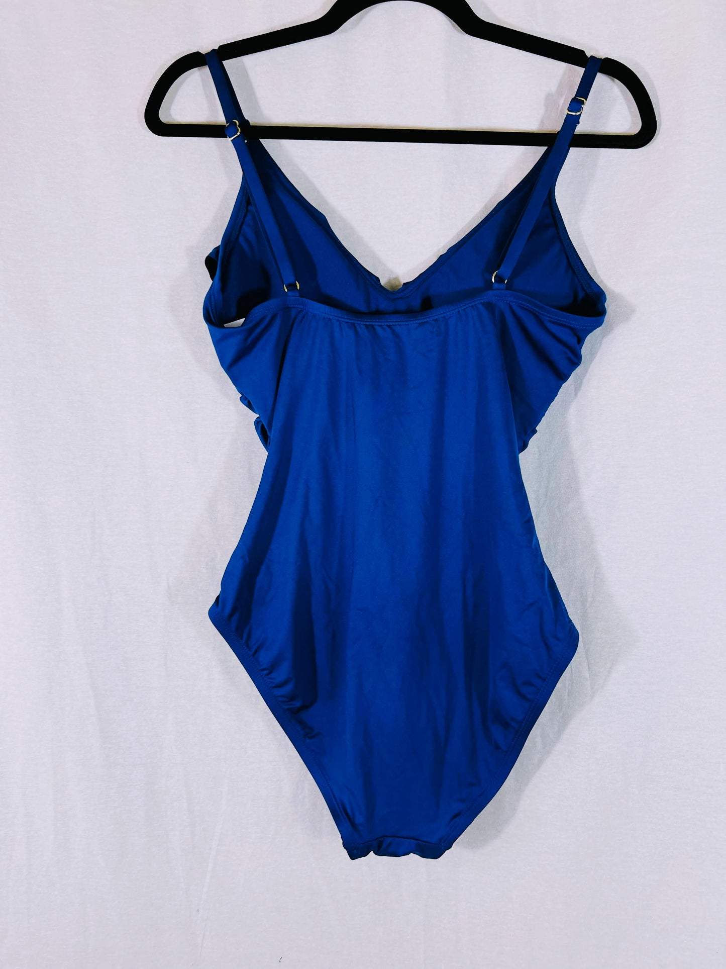 Liz Claiborne Royal Blue One Piece Swim Suit Size 8