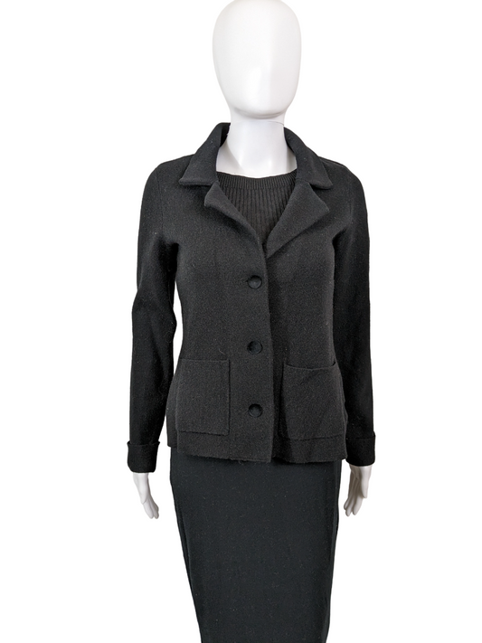 Adrienne Vittadini Sweater Blazer Size S