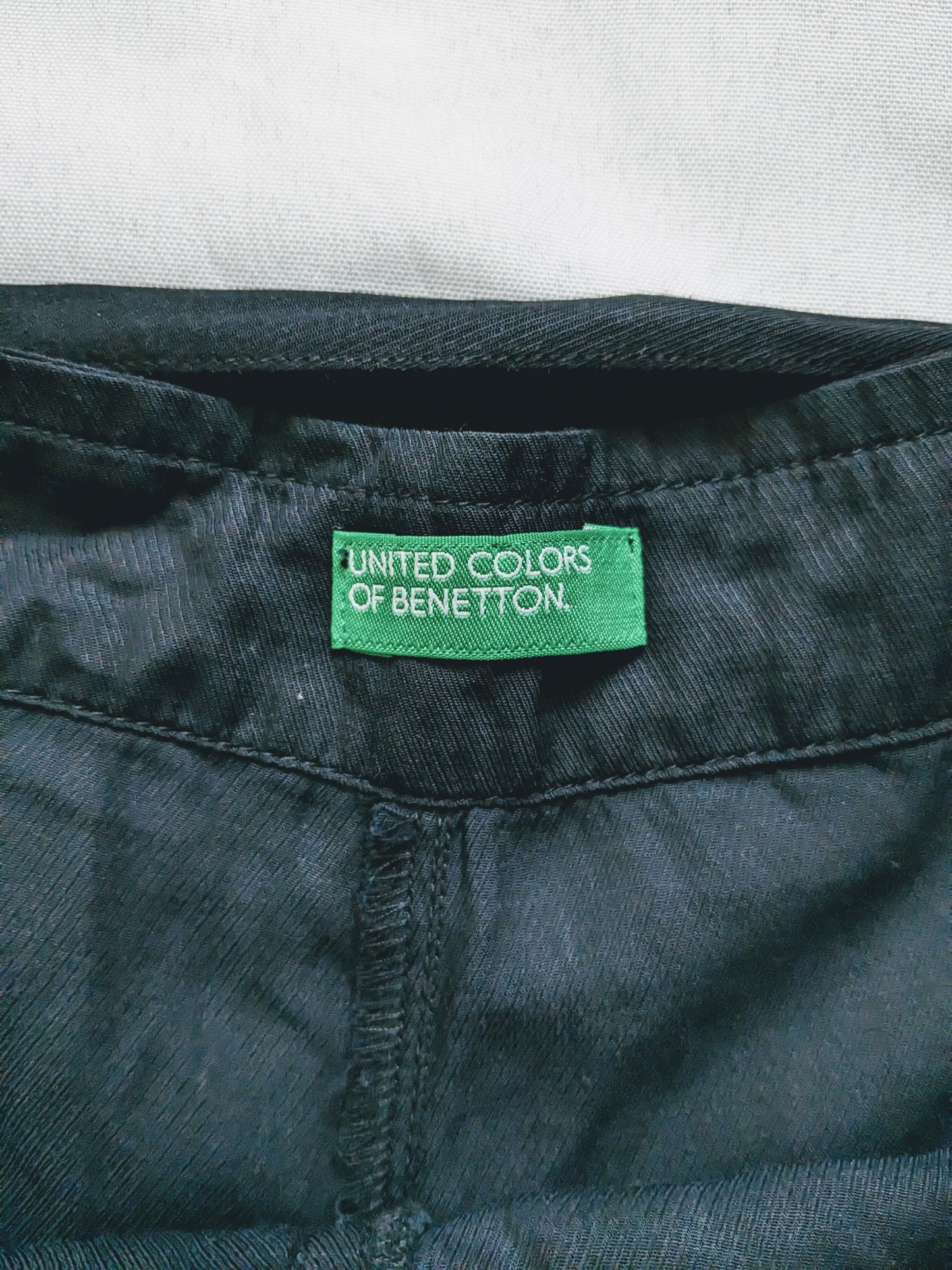 United Colors of Benetton Black Shorts Size 10