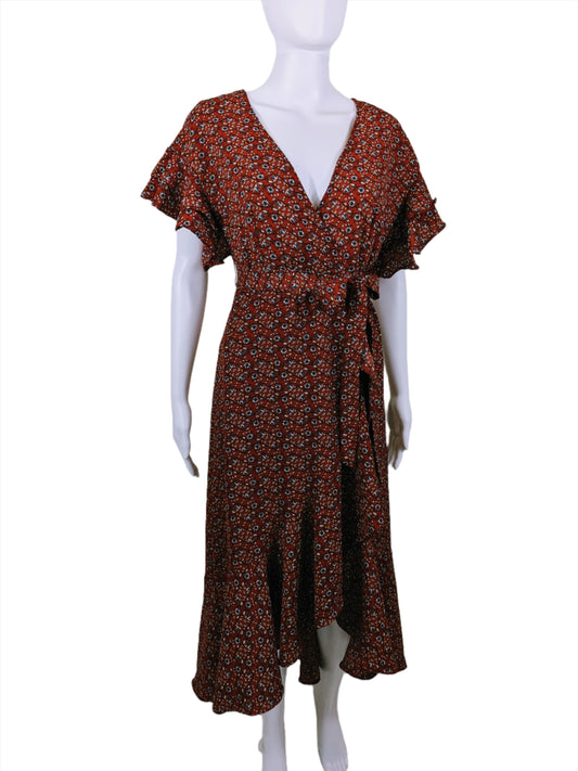 Max Studio Wrap Dress Size S