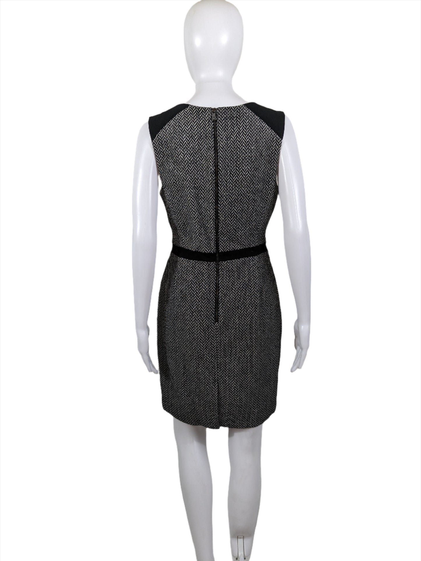 Banana Republic Tweed Herringbone Dress Size 4