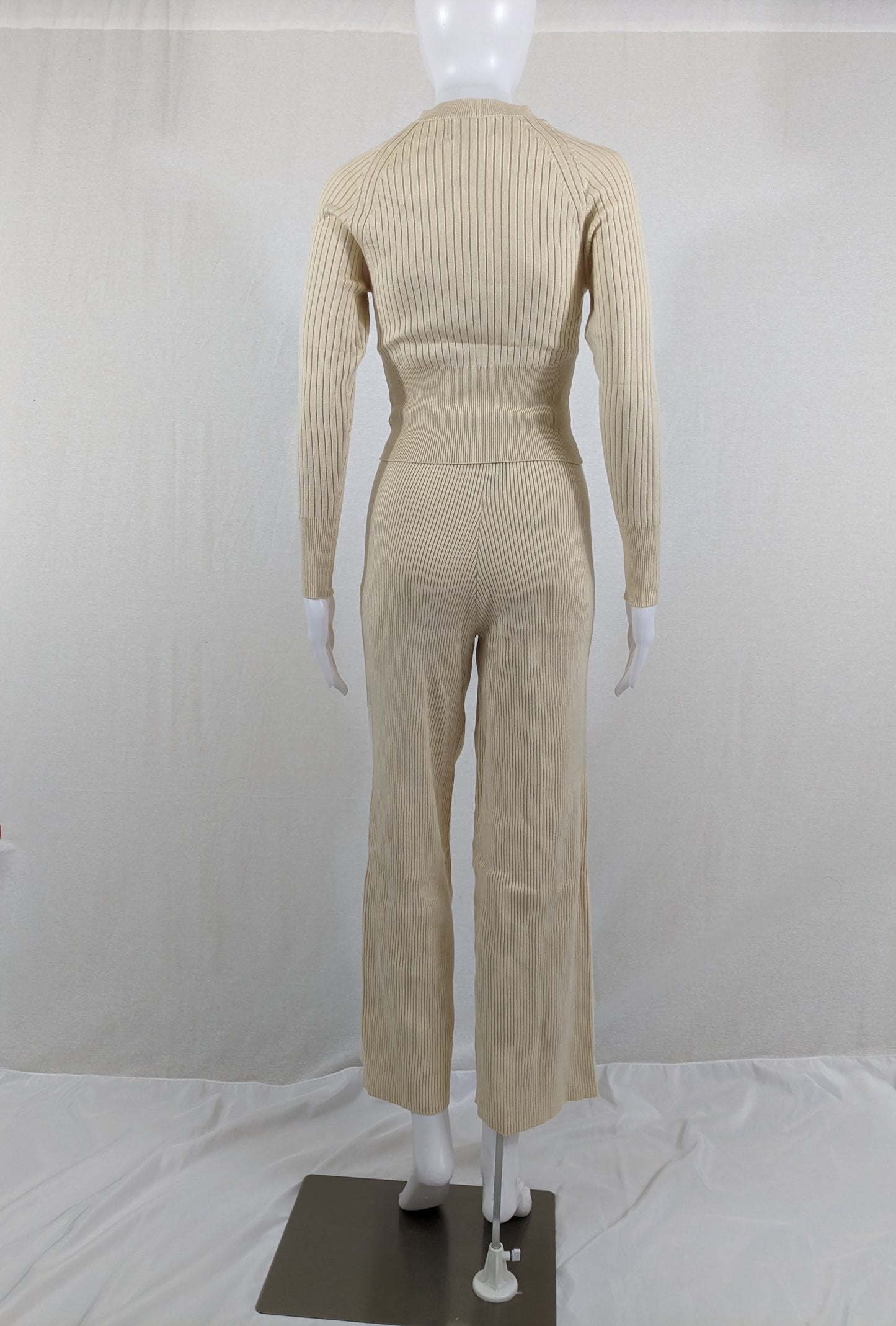 Cider Ribbed Sweater Top and Pants Set Size L