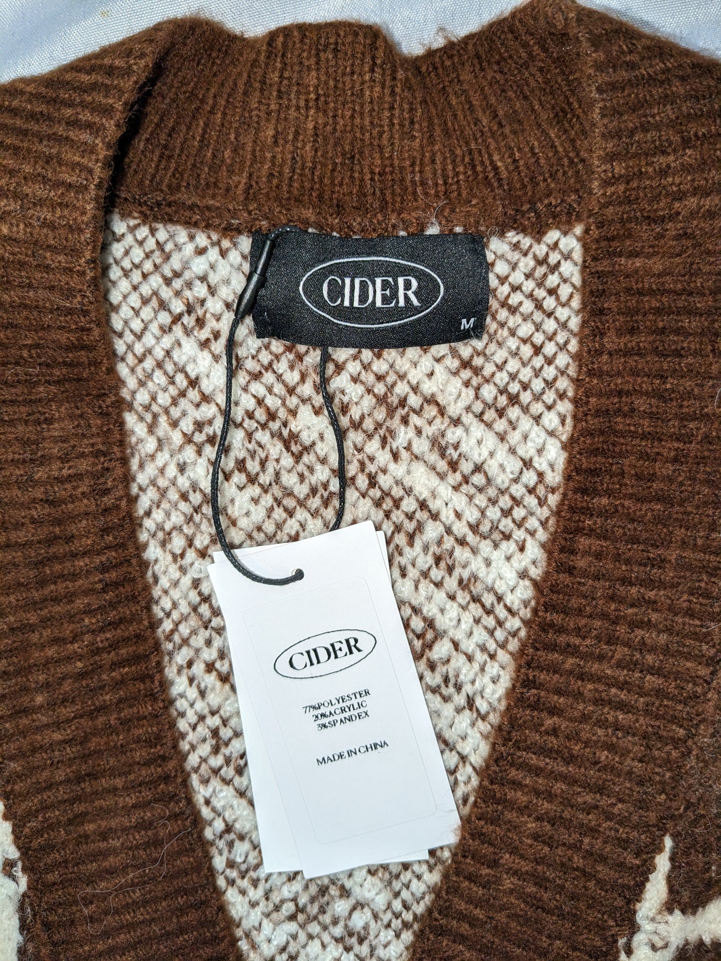 Cider Oversized Cardigan Sweater Size M