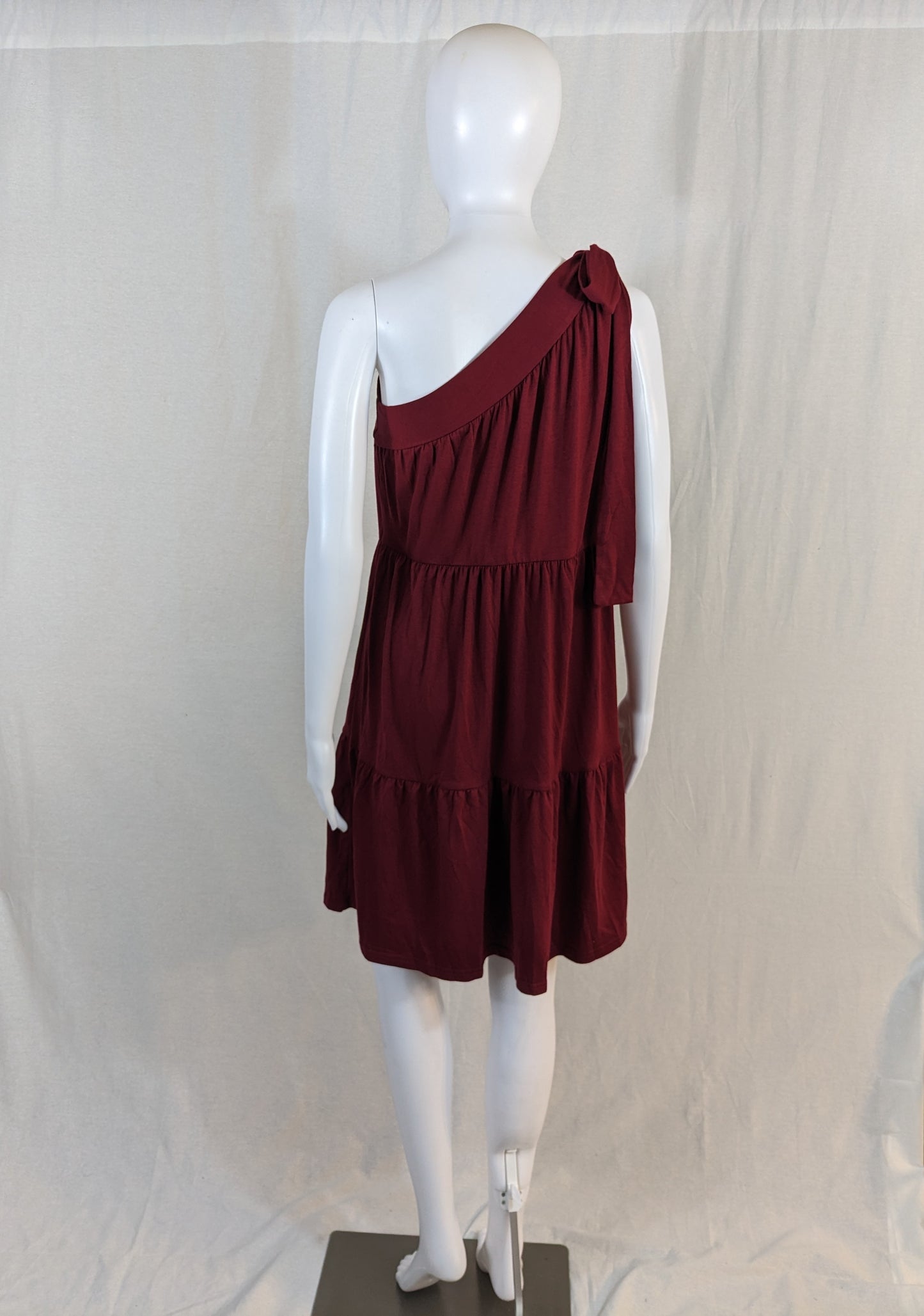 Kirundo One Shoulder Ruffled Dress Size S