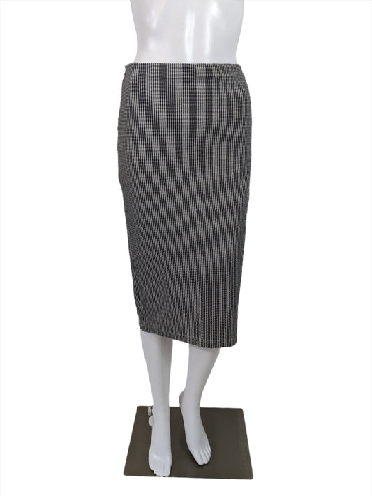 Sanctuary Stretchy Houndstooth Pencil Skirt Size S